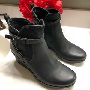 Ugg waterproof wedge booties